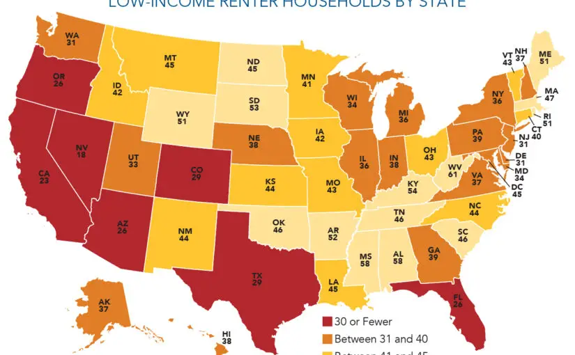 The U.S. is 7M apartments short for renters with the lowest incomes