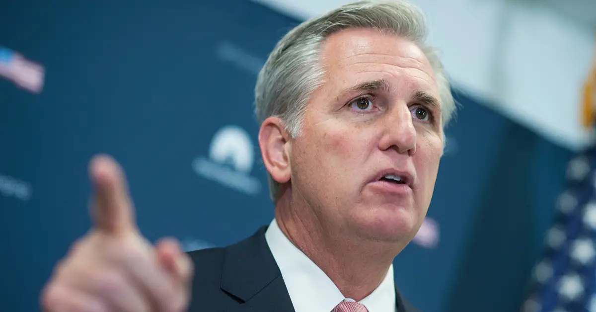 Photo of Kevin McCarthy, Speaker of the United States House of Representatives.
