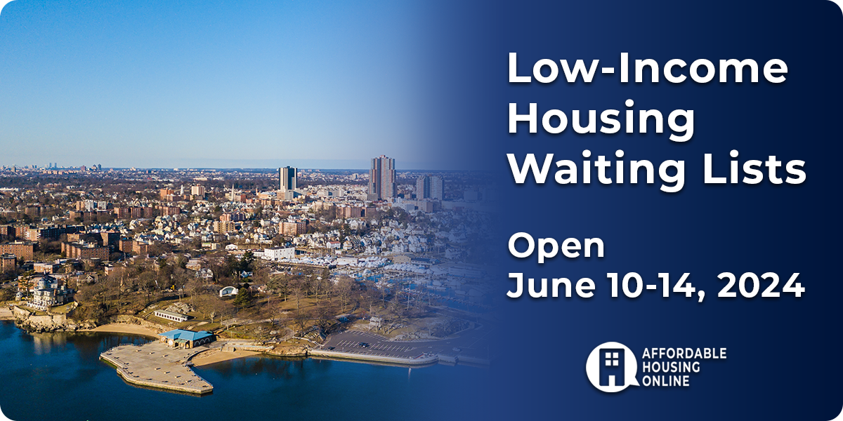 Low-Income Housing Waiting Lists Open June 10-14, 2024